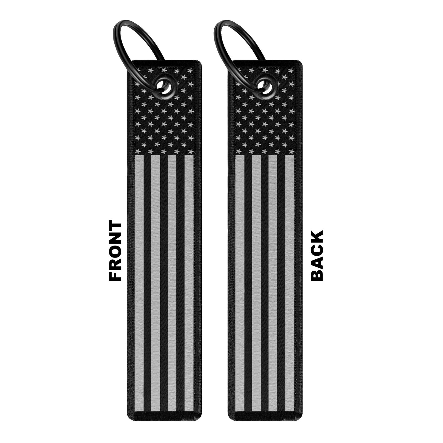 Thin Blue & Red Line American Flag License Plate, Frame, and Key Tag