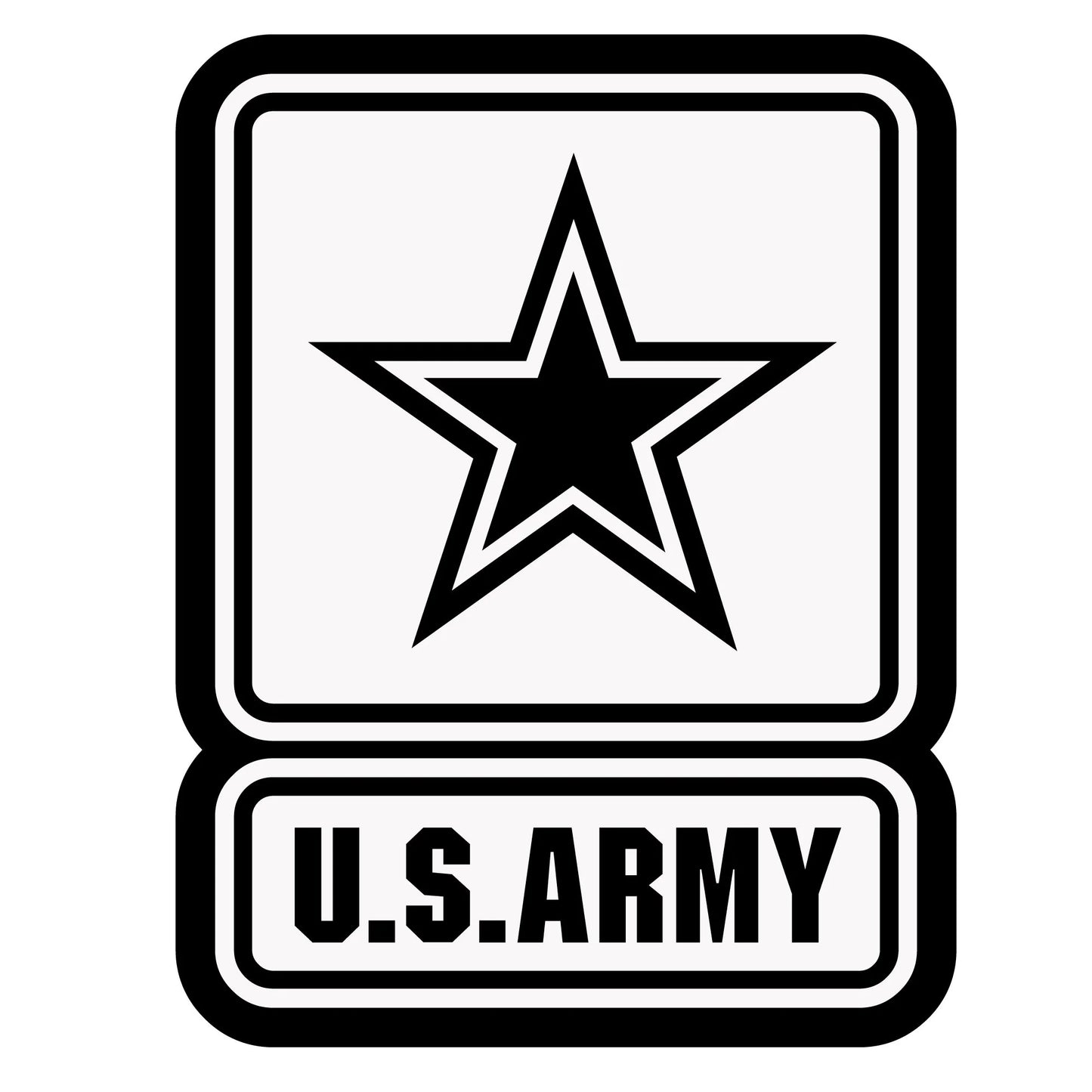 Army OD Green License Plate, Frame, and Key Tag & Sticker Combo