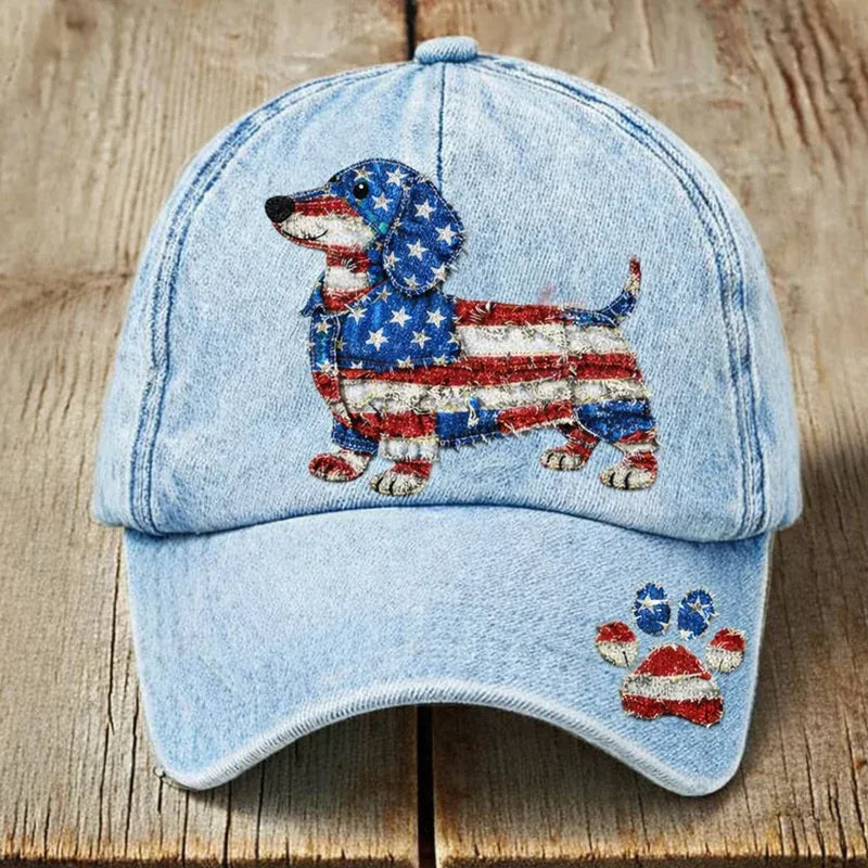 🇺🇸🐶 250th Anniversary Dachshund Loyalty Commemorative Cap